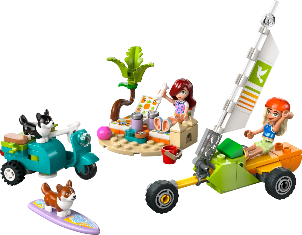LEGO 42641 Surfing Dogs and Scooter Adventure