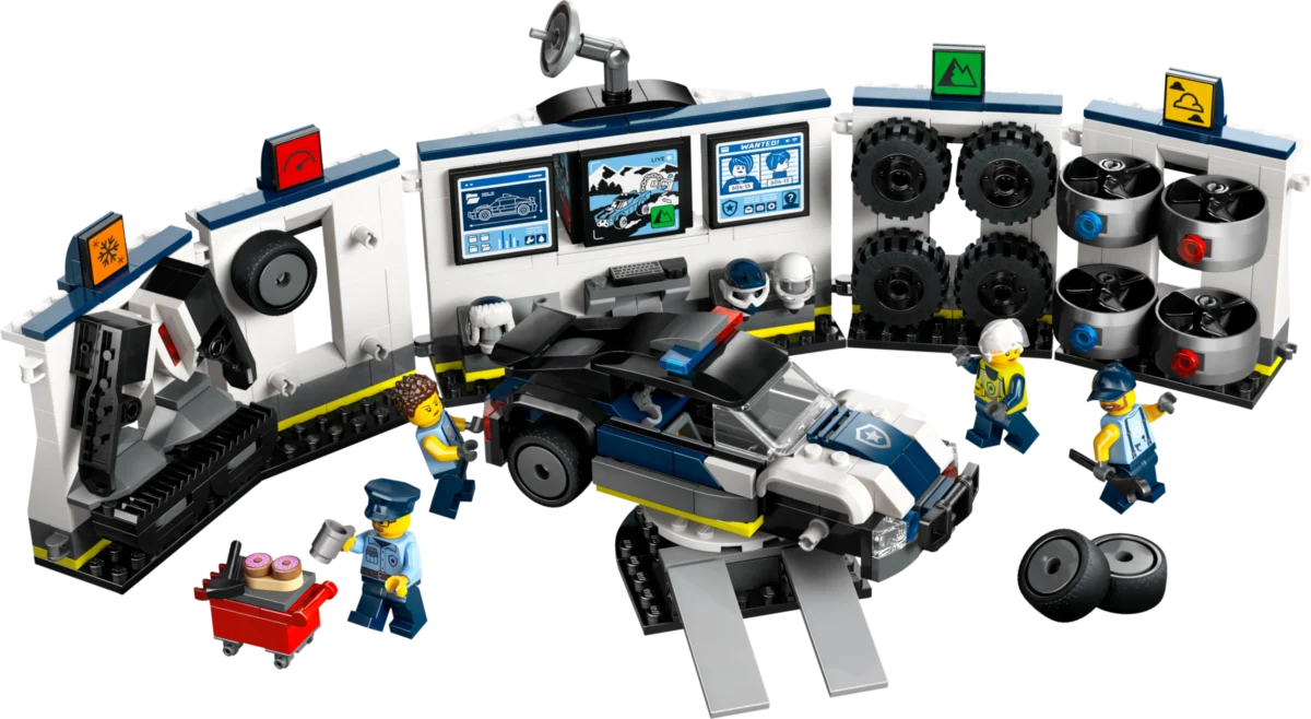 LEGO 60457 Custom Police Car garage