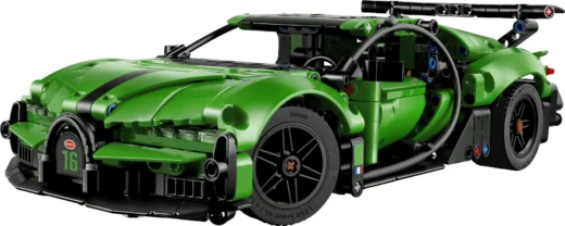 LEGO 42241 Green Bugatti Chiron Pur Sport Hypercar