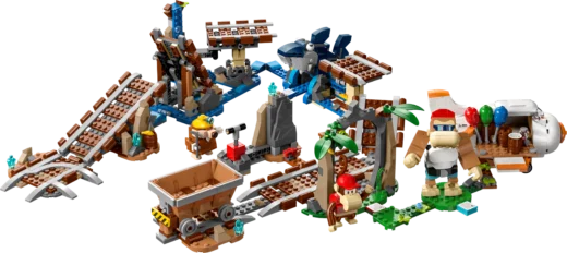 LEGO 71425 Diddy Kong's Mine Cart Ride Expansion Set
