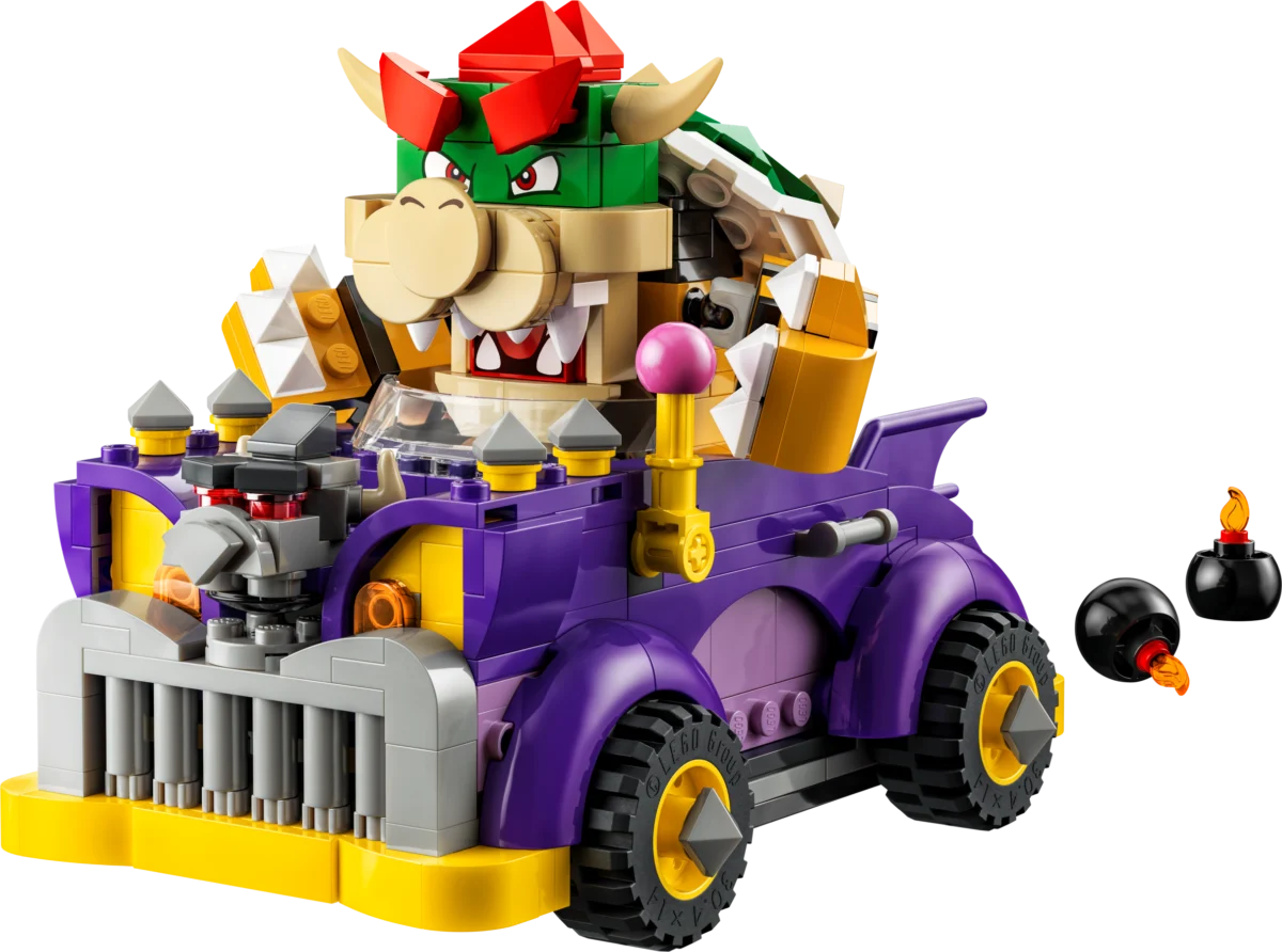 LEGO 71431 Bowser’s Muscle Car Expansion Set