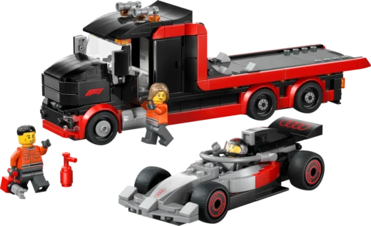 LEGO 60493 F1 Display Truck with Audi F1 Race Car