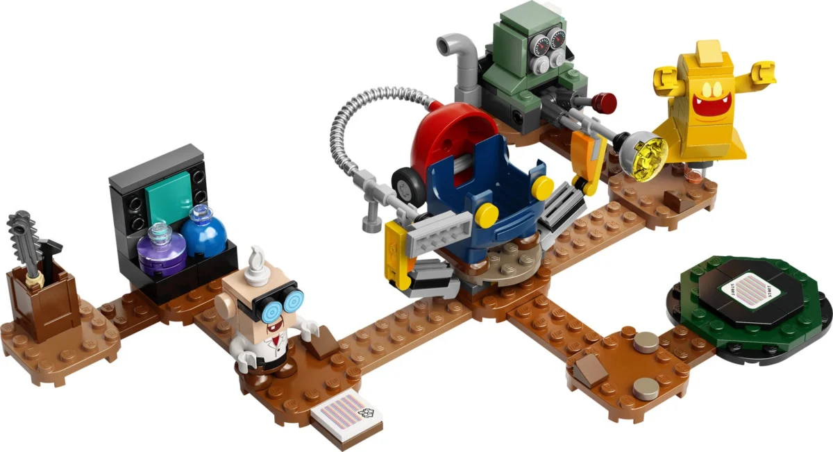 LEGO 71397 Luigi’s Mansion Lab and Poltergust Expansion Set