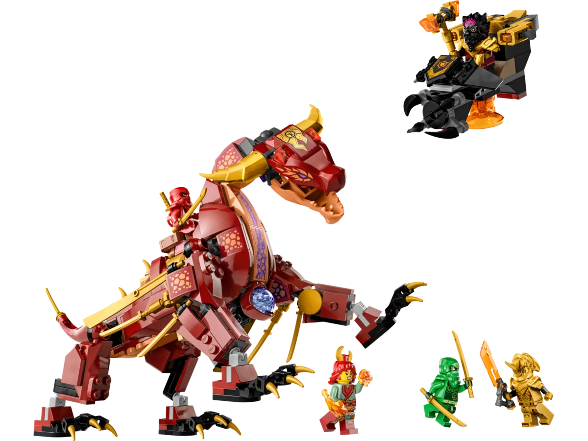LEGO 71793 Heatwave Transforming Lava Dragon