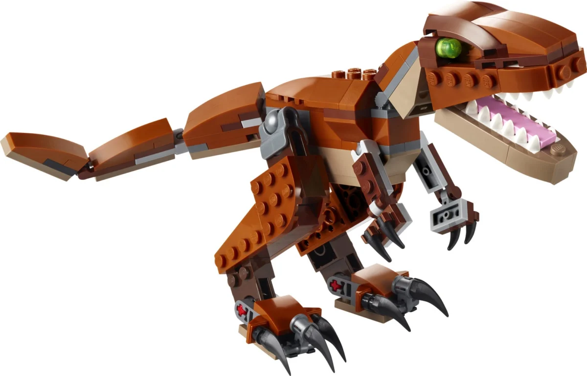 LEGO 77940 Mighty Dinosaurs – Brown Version
