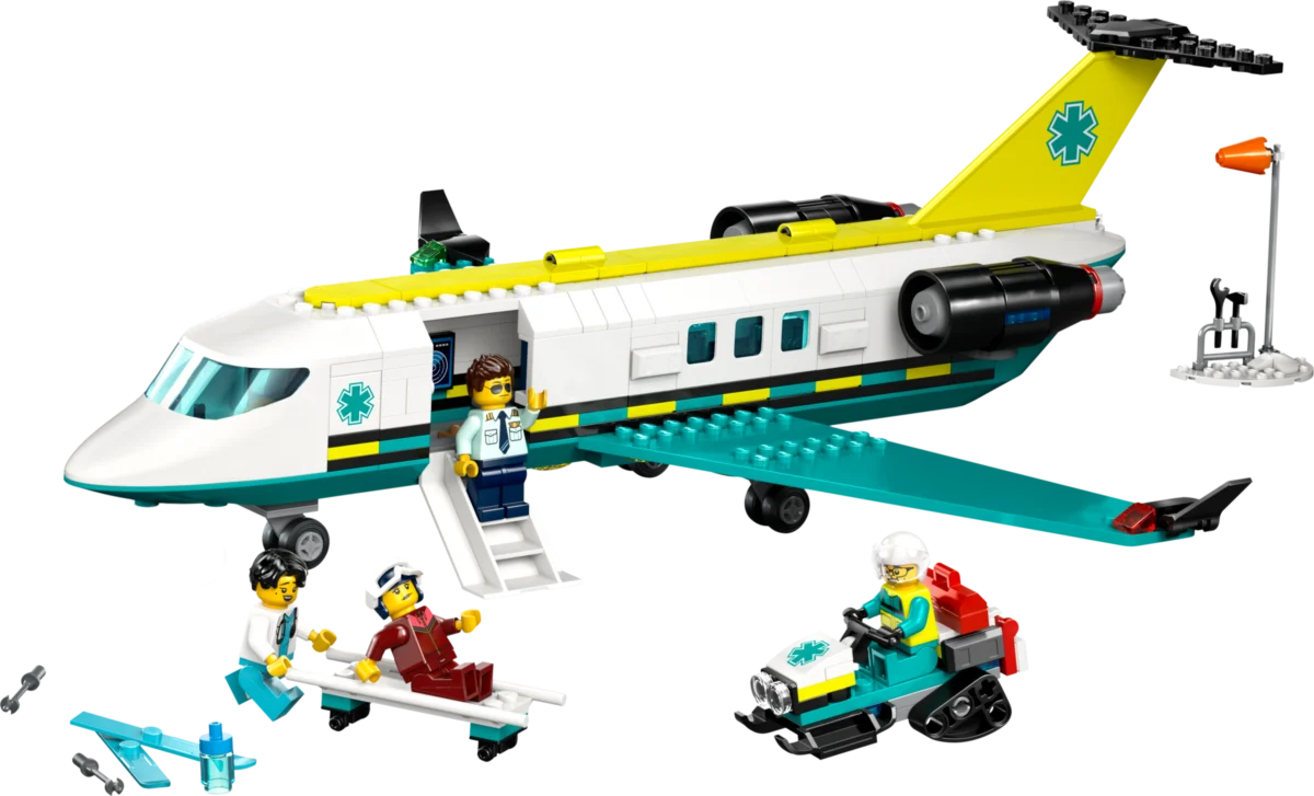 LEGO 60465 Emergency Air Ambulance Airplane