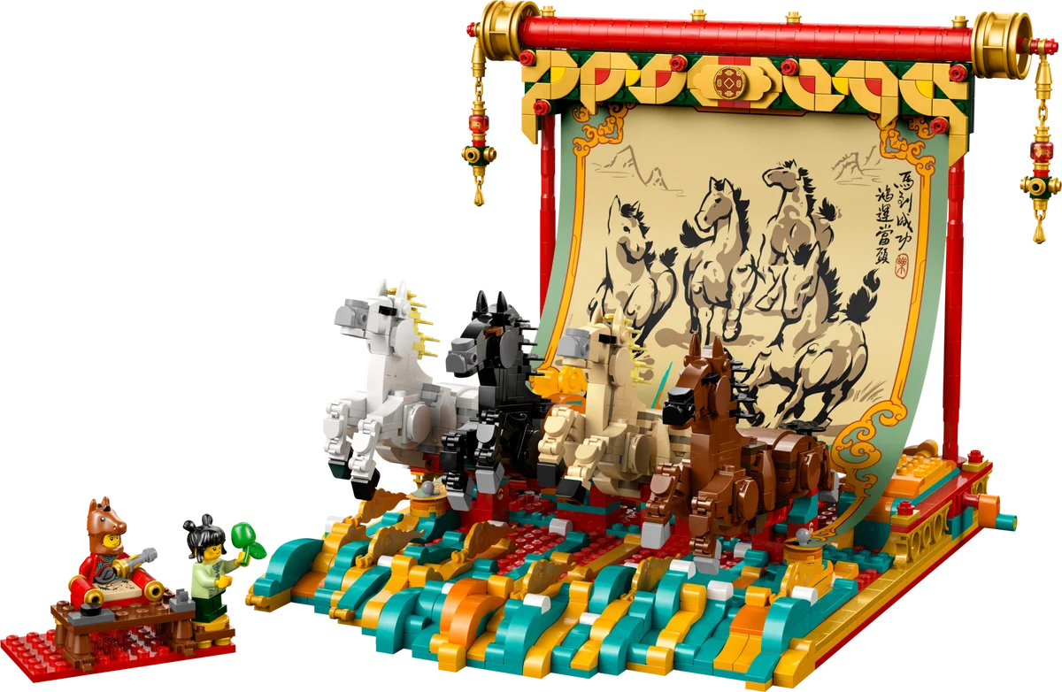 LEGO 80119 Galloping Horse Canvas