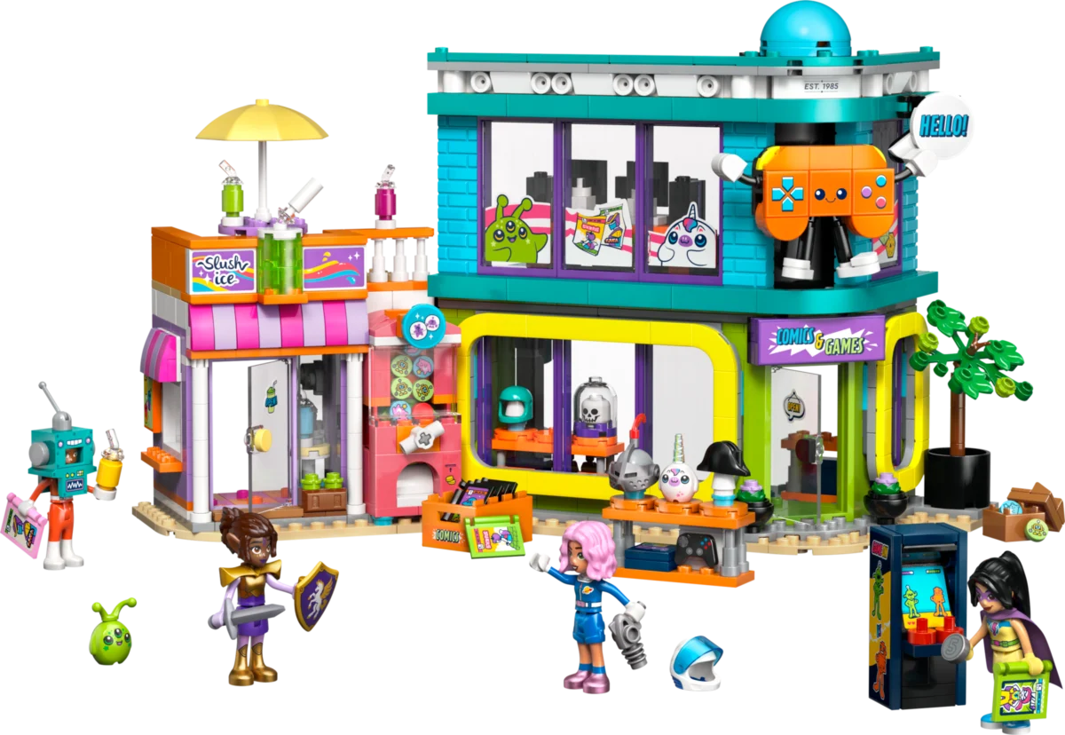 LEGO 42674 Comic Book and Game Store