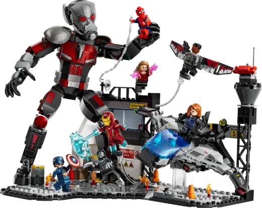 LEGO 76314 Captain America: Civil War Battle