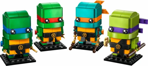 LEGO 40878 Teenage Mutant Ninja Turtles Figures