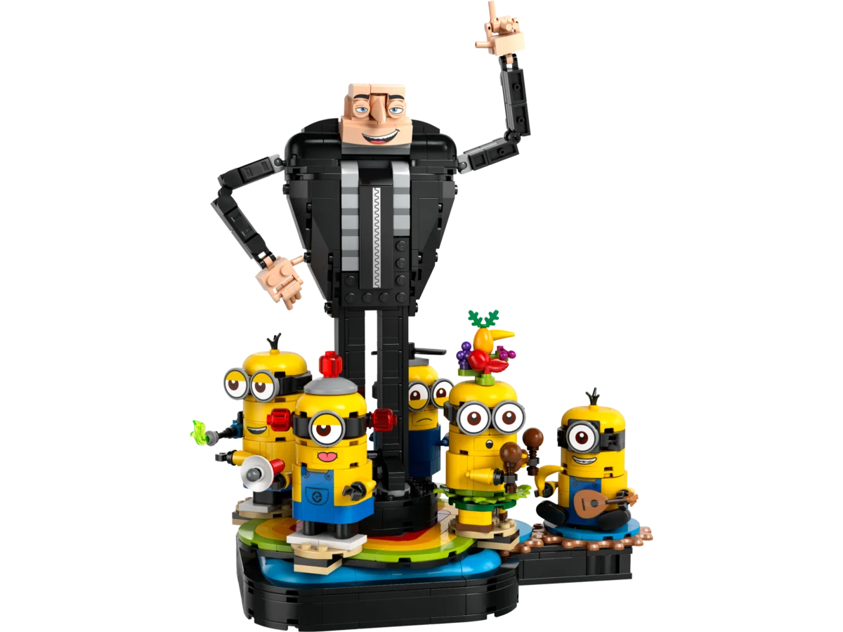 LEGO 75582 Brick-Built Gru and Minions