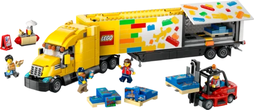 LEGO 60440 Yellow Delivery Truck