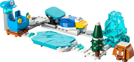 LEGO 71415 Ice Mario Suit and Frozen World Expansion Set