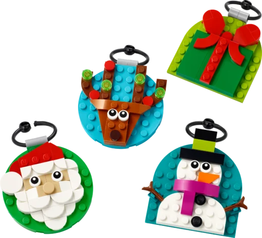 LEGO 40744 Christmas Ornament Selection