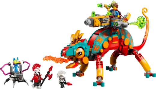 LEGO 71492 Mateo's Fire Chameleon