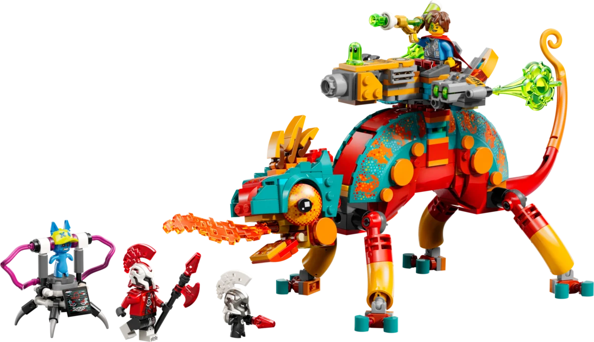 LEGO 71492 Mateo’s Fire Chameleon
