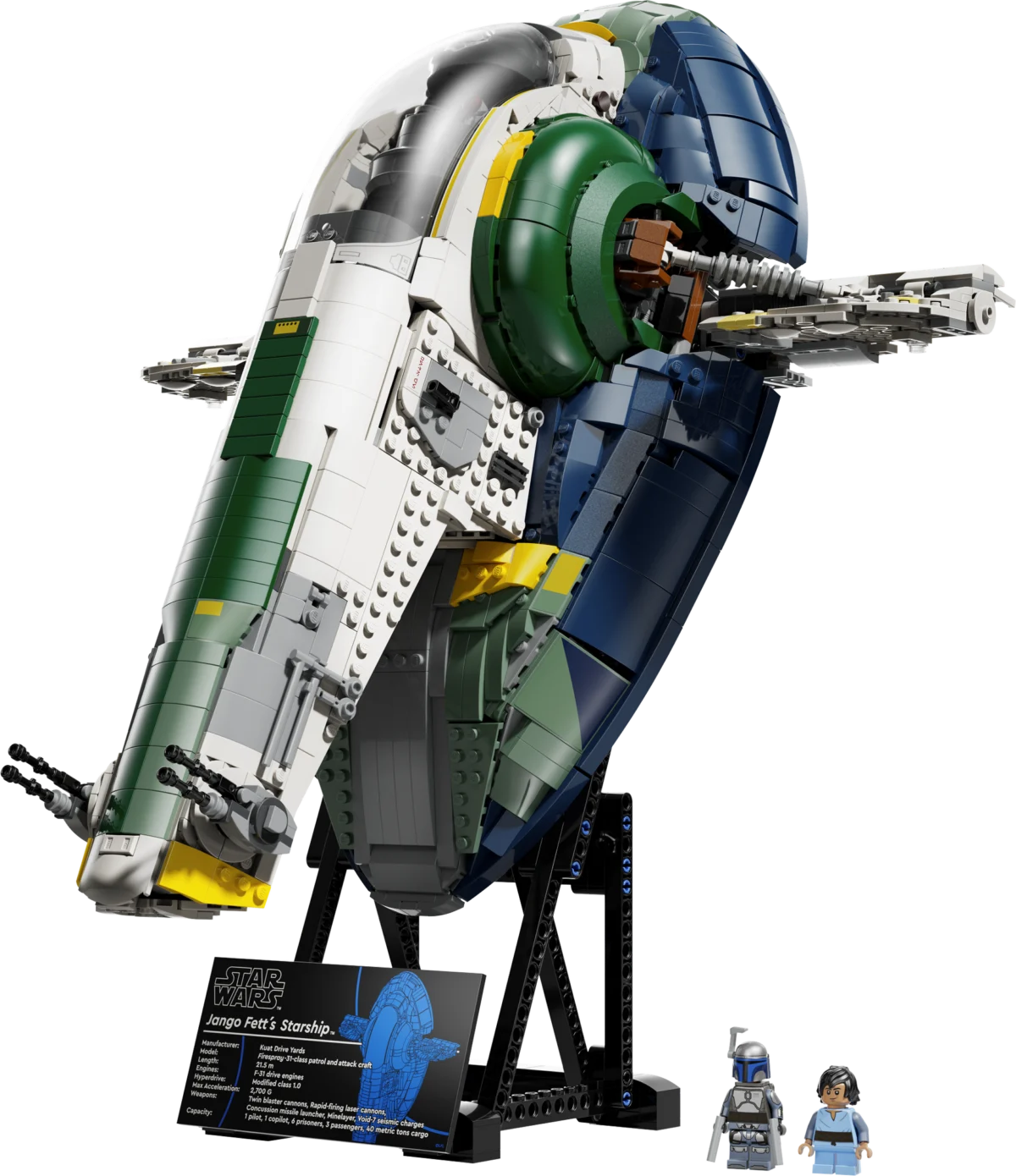 LEGO 75409 Jango Fett’s Firespray-Class Starship