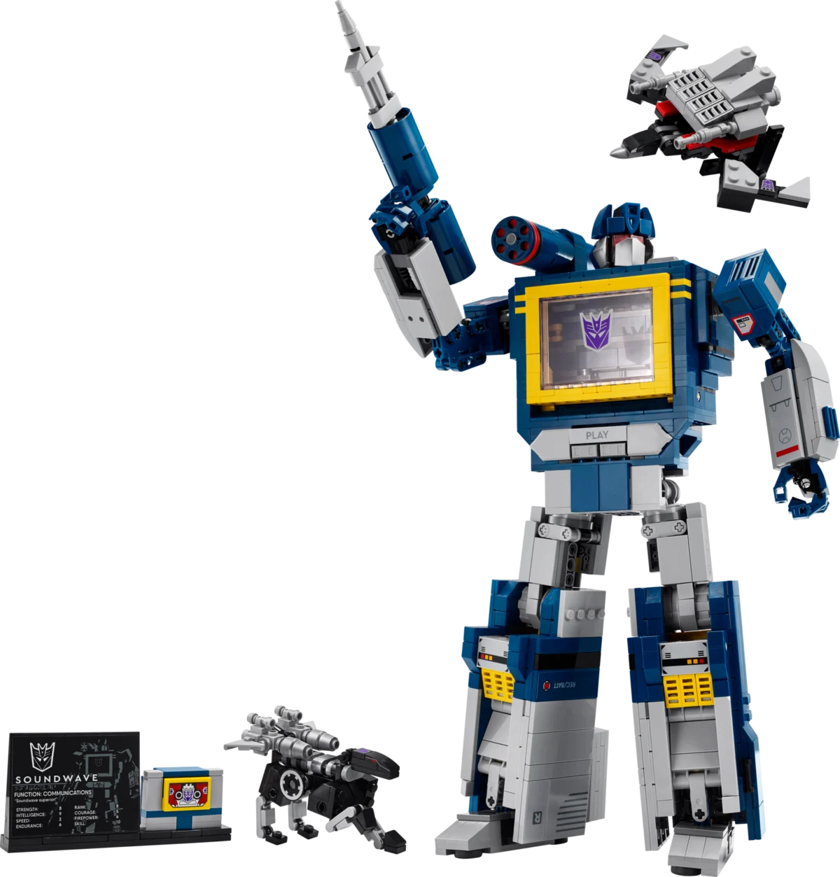 LEGO 10358 Transformers: Soundwave