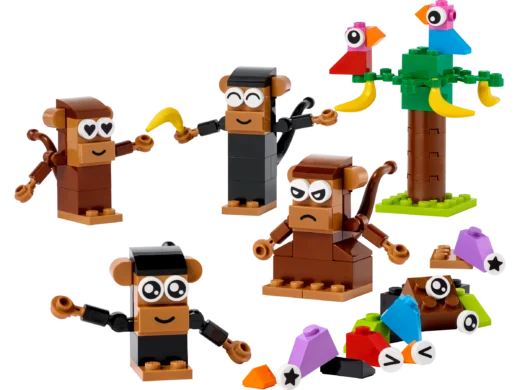 LEGO 11031 Creative Monkey Fun