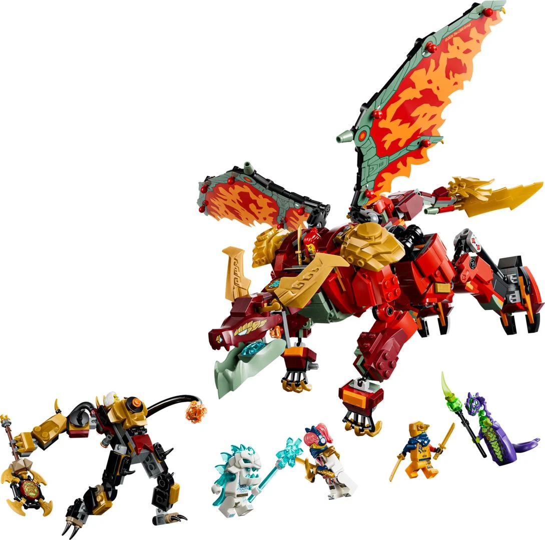 LEGO 71868 Wyldfyre’s Transforming Dragon Mech