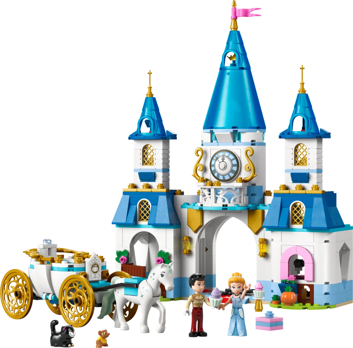 LEGO 43275 Cinderella’s Castle & Horse Carriage