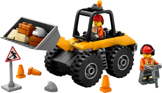 LEGO 60450 Yellow Construction Wheel Loader