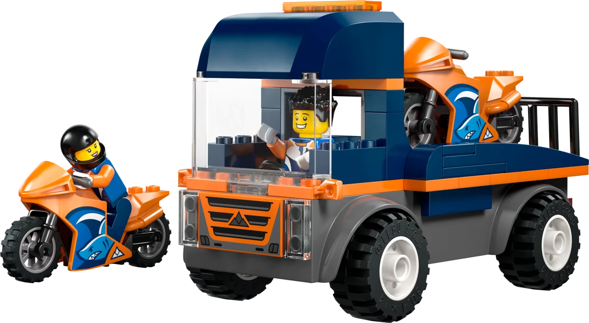 LEGO 60491 Motorcycle Transporter