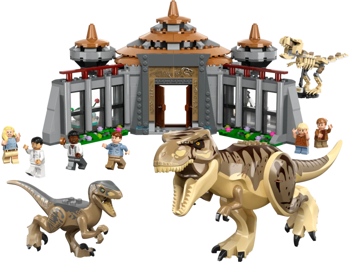 LEGO 76961 Visitor Center: T. rex & Raptor Attack