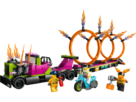 LEGO 60357 Stunt Truck & Ring of Fire Challenge