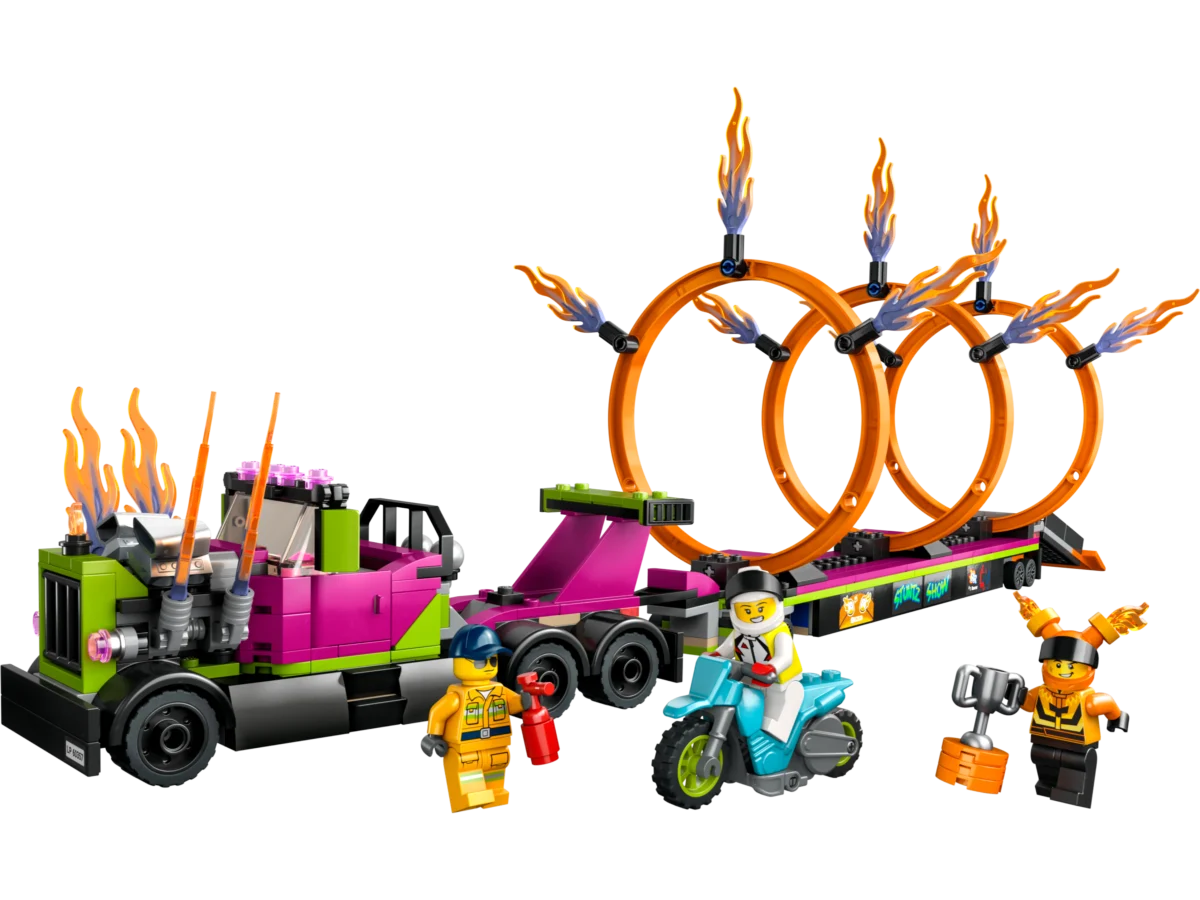 LEGO 60357 Stunt Truck & Ring of Fire Challenge