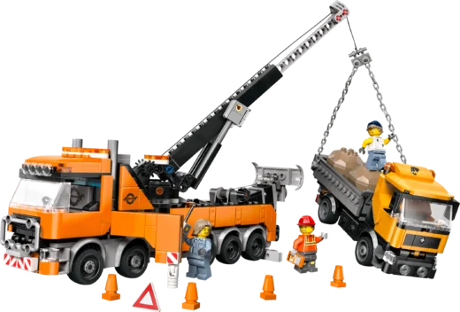 LEGO 60467 Heavy-Duty Recovery Tow Truck with Crane