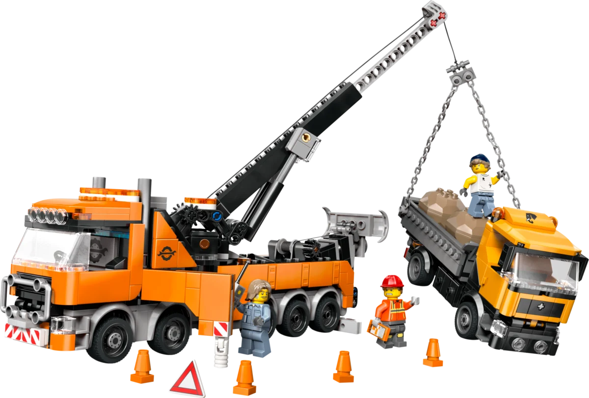 LEGO 60467 Heavy-Duty Recovery Tow Truck with Crane