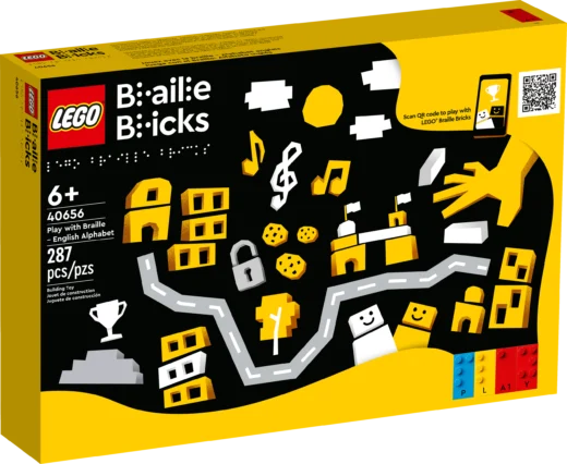 LEGO 40656 Play with Braille - English Alphabet