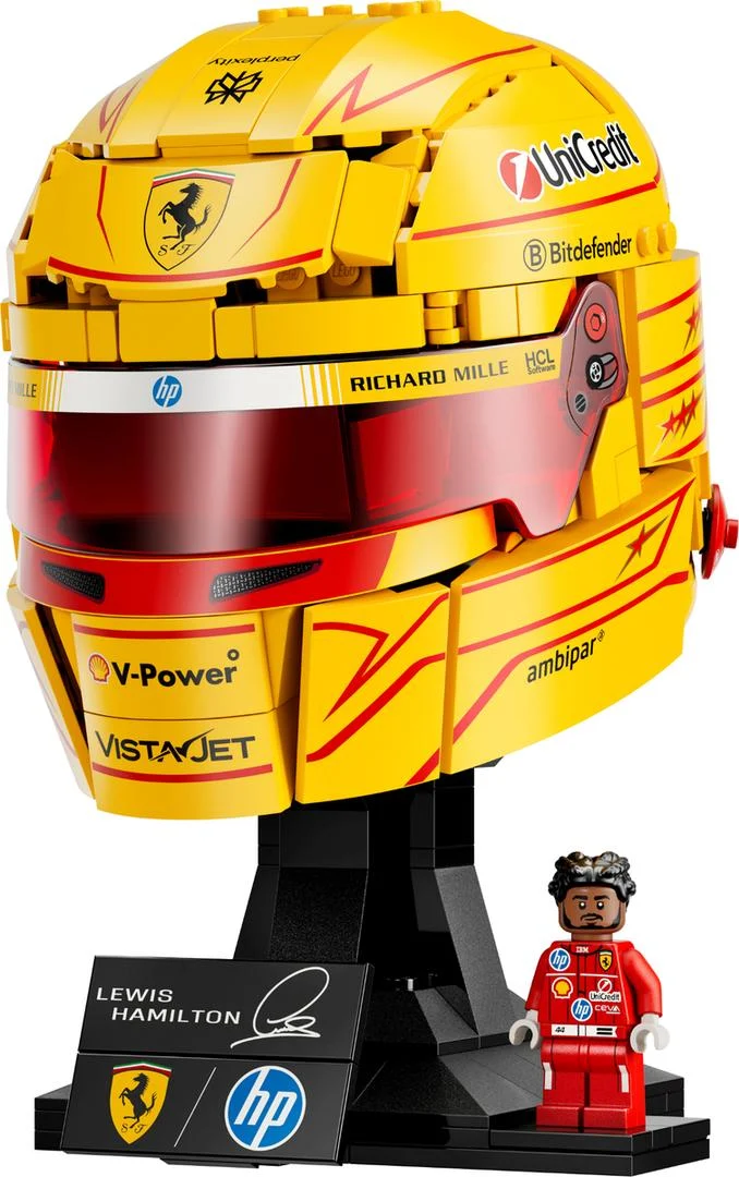 LEGO 43022 Scuderia Ferrari HP Lewis Hamilton Helmet