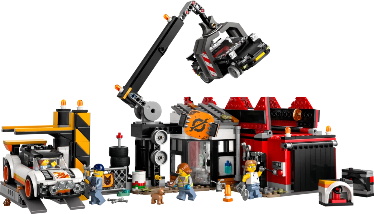 LEGO 60472 Scrapyard with Cars