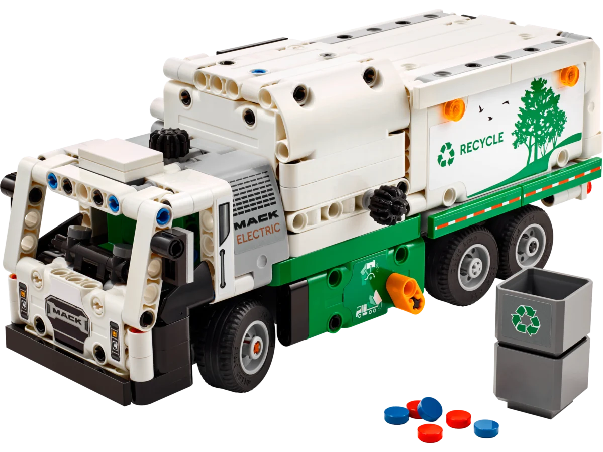 LEGO 42167 Mack LR Electric Garbage Truck