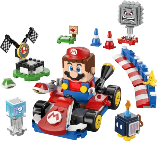 LEGO 72043 Mario Kart – Interactive LEGO Mario & Standard Kart
