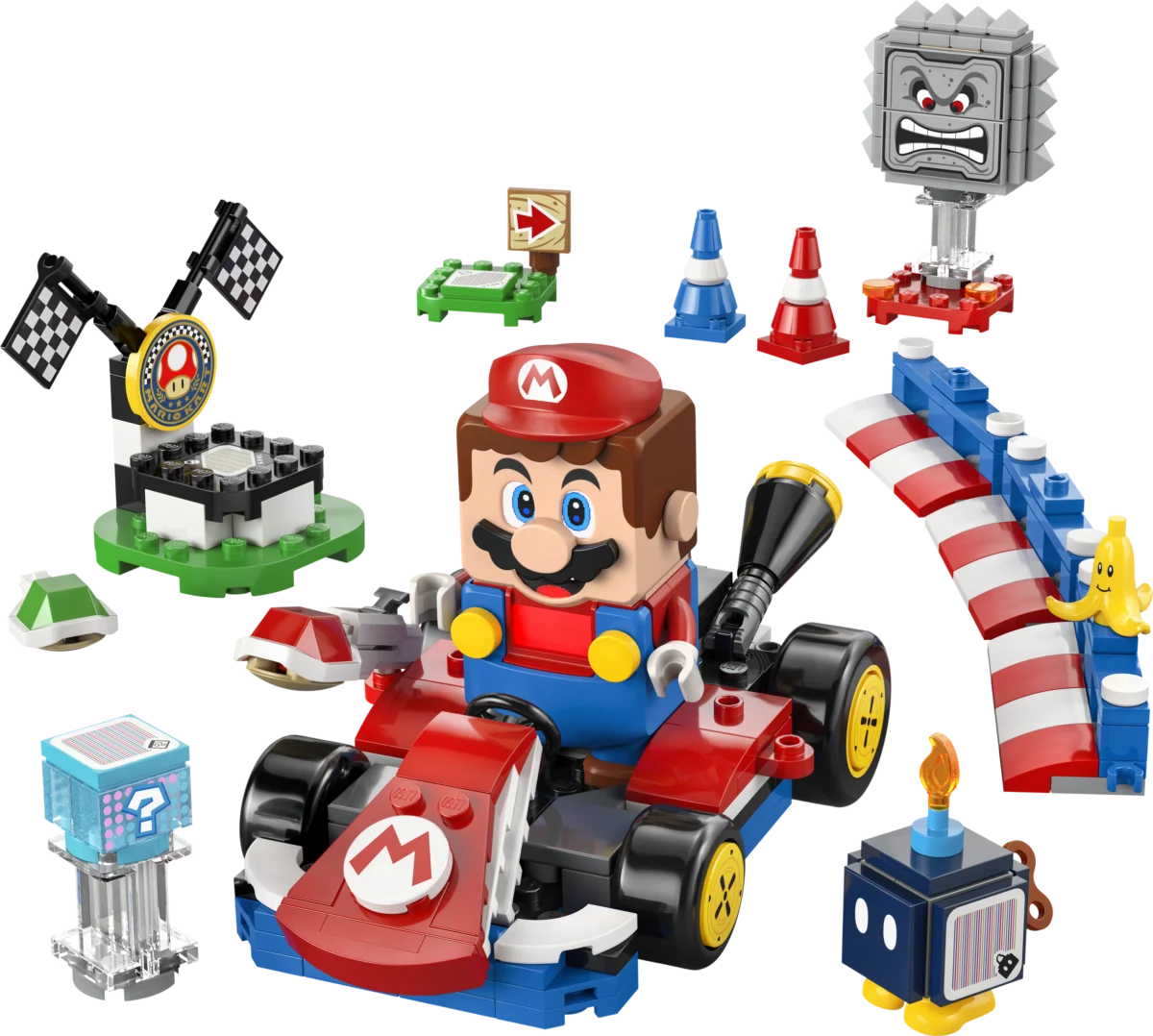 LEGO 72043 Mario Kart – Interactive LEGO Mario & Standard Kart