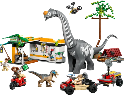 LEGO 76973 Raptor & Titanosaurus Tracking Mission