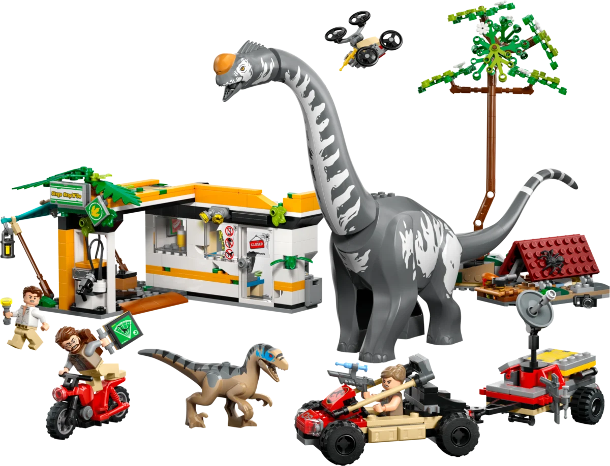 LEGO 76973 Raptor & Titanosaurus Tracking Mission