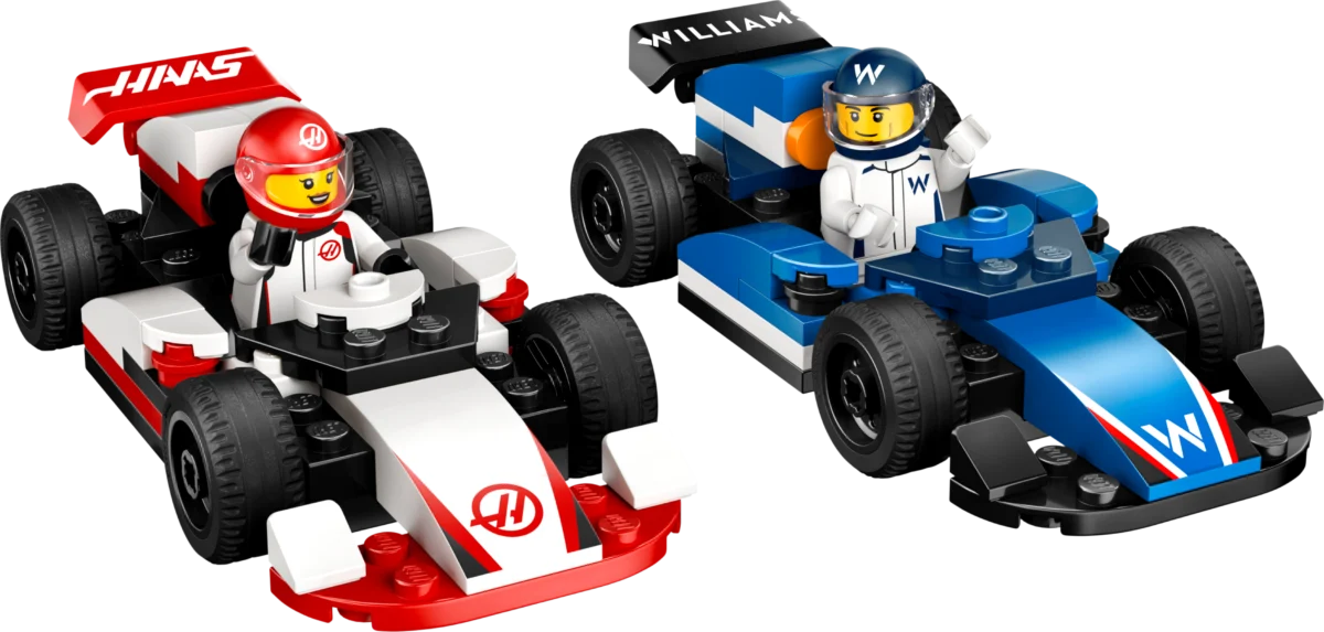 LEGO 60464 F1 Williams Racing & Haas F1 Race Cars