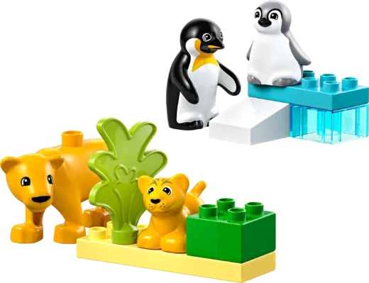 LEGO 10442 Wild Animal Families: Penguins & Lions