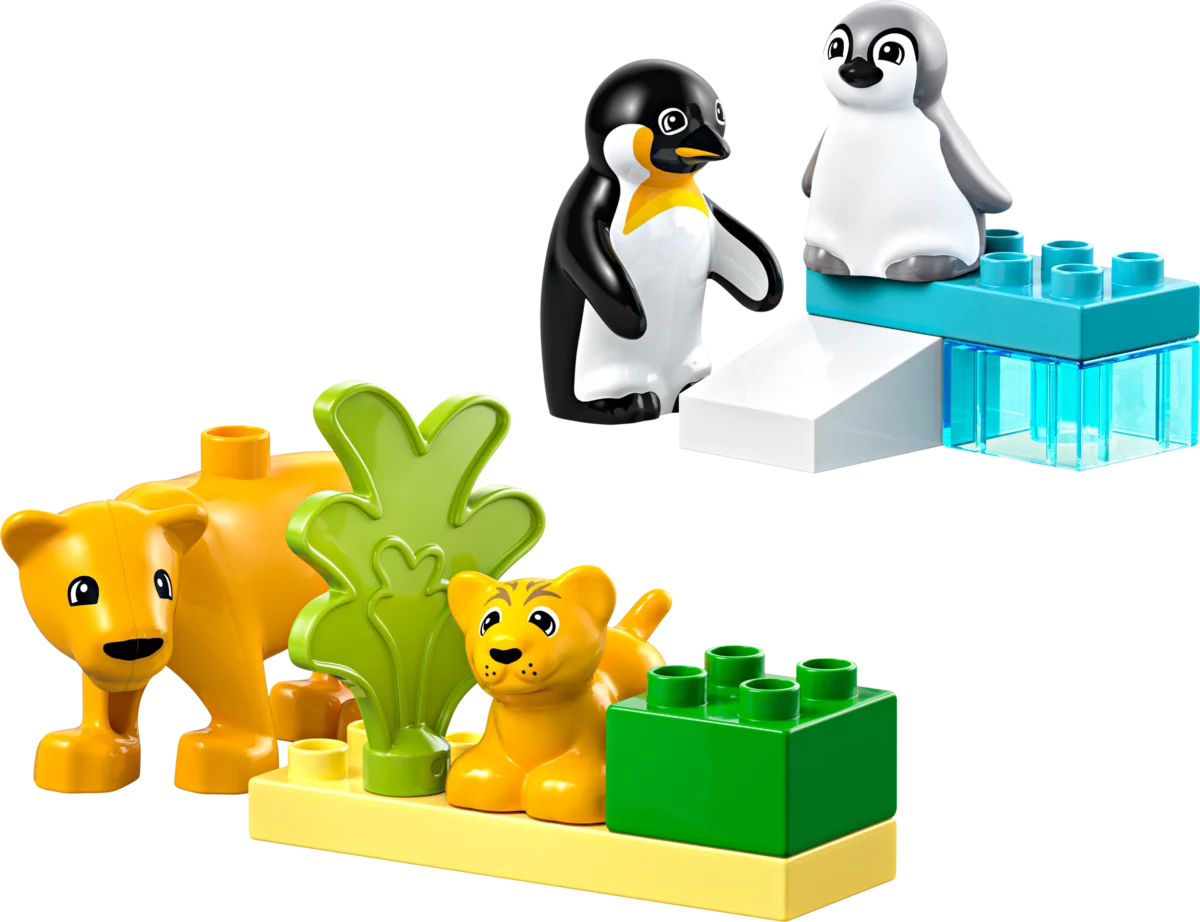 LEGO 10442 Wild Animal Families: Penguins & Lions
