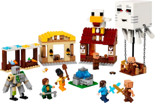 LEGO 21273 The Ghast Balloon Village Attack