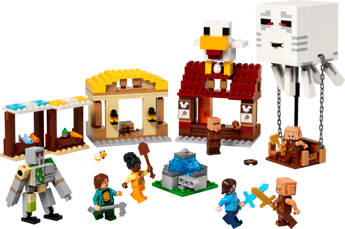 LEGO 21273 The Ghast Balloon Village Attack