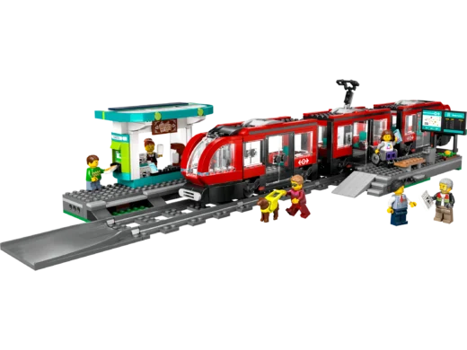 LEGO 60423 Downtown Streetcar and Station