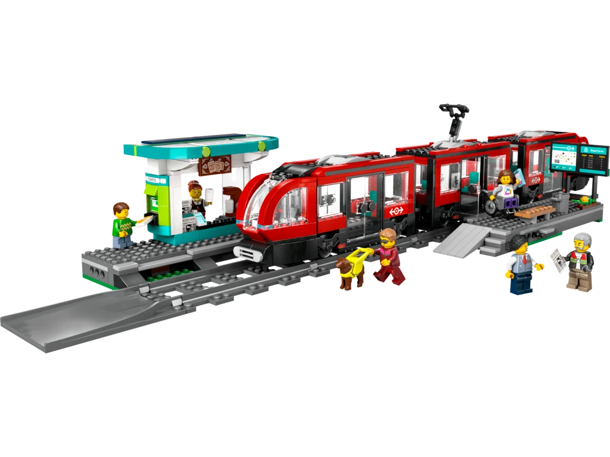LEGO 60423 Downtown Streetcar and Station