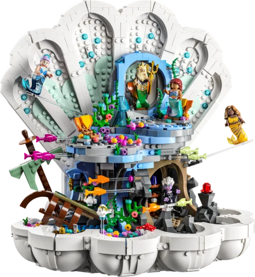 LEGO 43225 The Little Mermaid Royal Clamshell