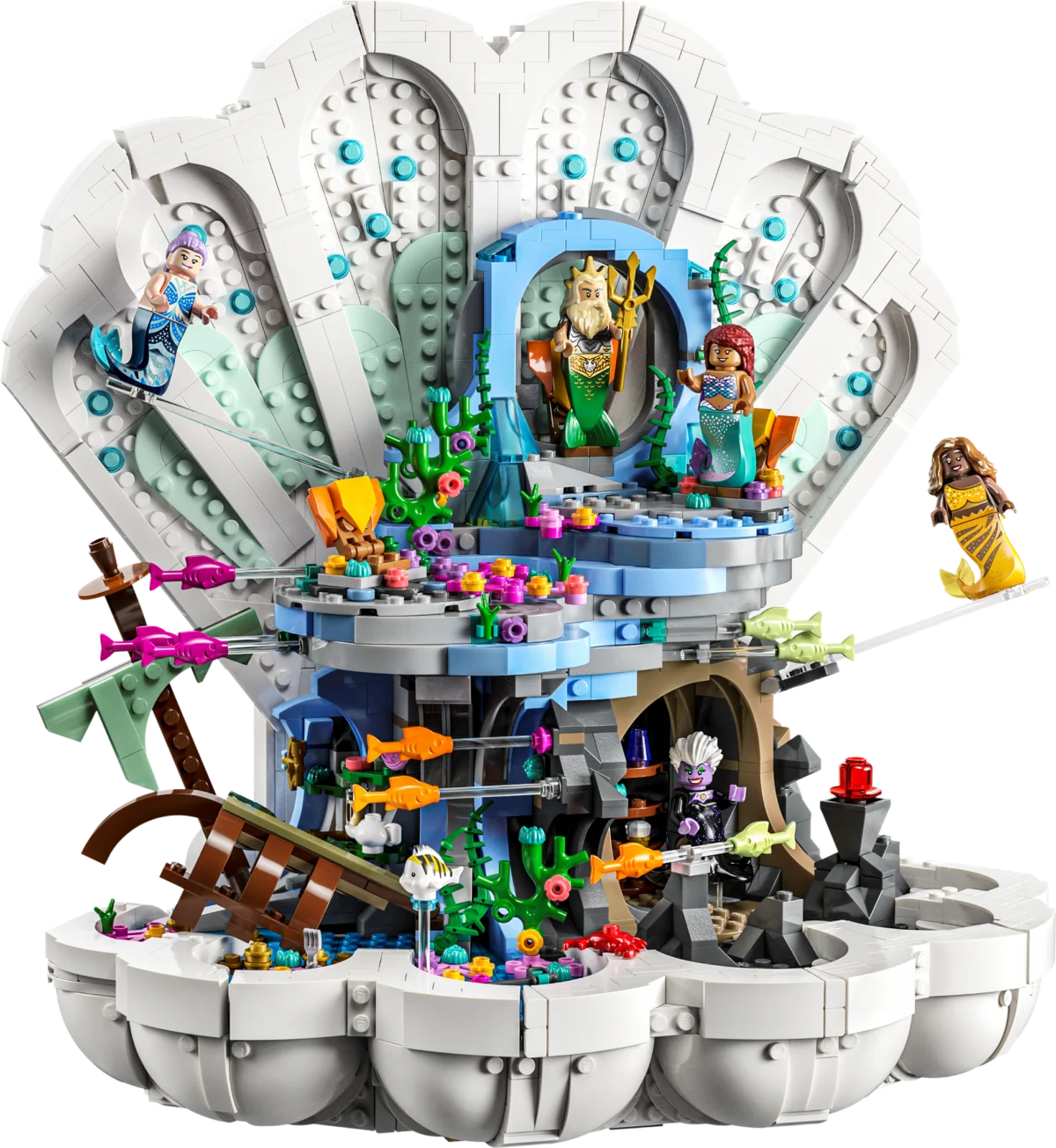 LEGO 43225 The Little Mermaid Royal Clamshell