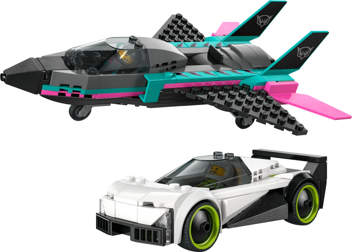LEGO 60489 Jet vs. Car